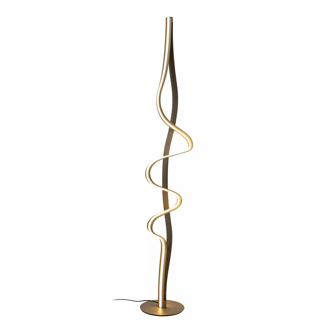 Lambada gulvlampe 38W 2700 Kelvin - Dimbar-Gulvlamper-Lucide-Champagne-LC52701/38/05-Lightup.no