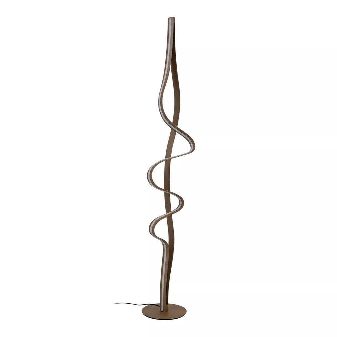 Lambada gulvlampe 38W 2700 Kelvin - Dimbar-Gulvlamper-Lucide-Champagne-LC52701/38/05-Lightup.no