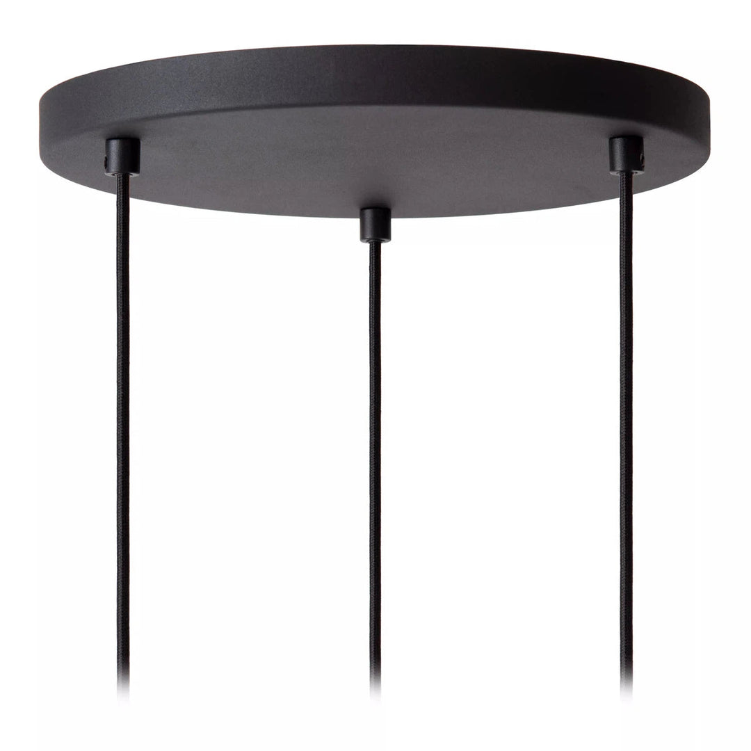 Lambers takpendel 3-lys-Takpendler-Lucide-Svart-LC45410/13/30-Lightup.no