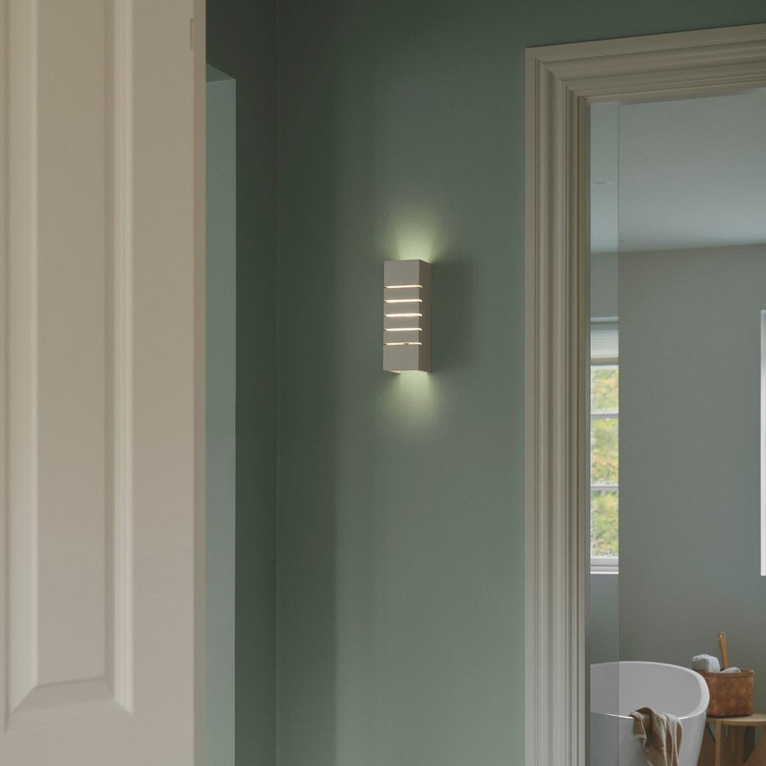 Lancio Square vegglampe - Hvit-Vegglamper-Nordlux-Hvit-2412501001-Lightup.no