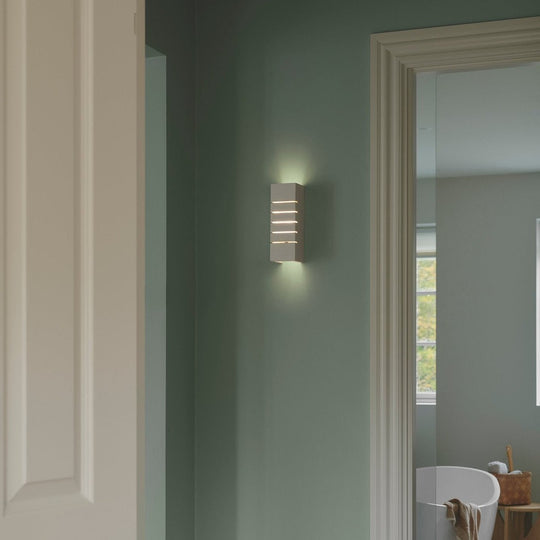 Lancio Square vegglampe - Hvit-Vegglamper-Nordlux-Hvit-2412501001-Lightup.no
