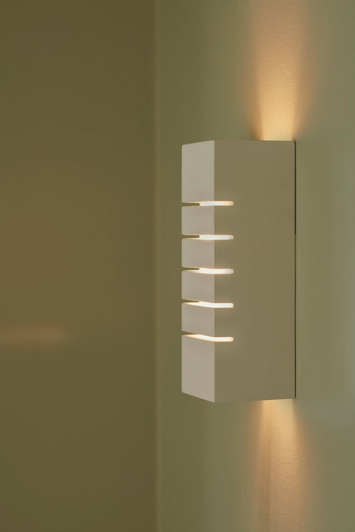 Lancio Square vegglampe - Hvit-Vegglamper-Nordlux-Hvit-2412501001-Lightup.no