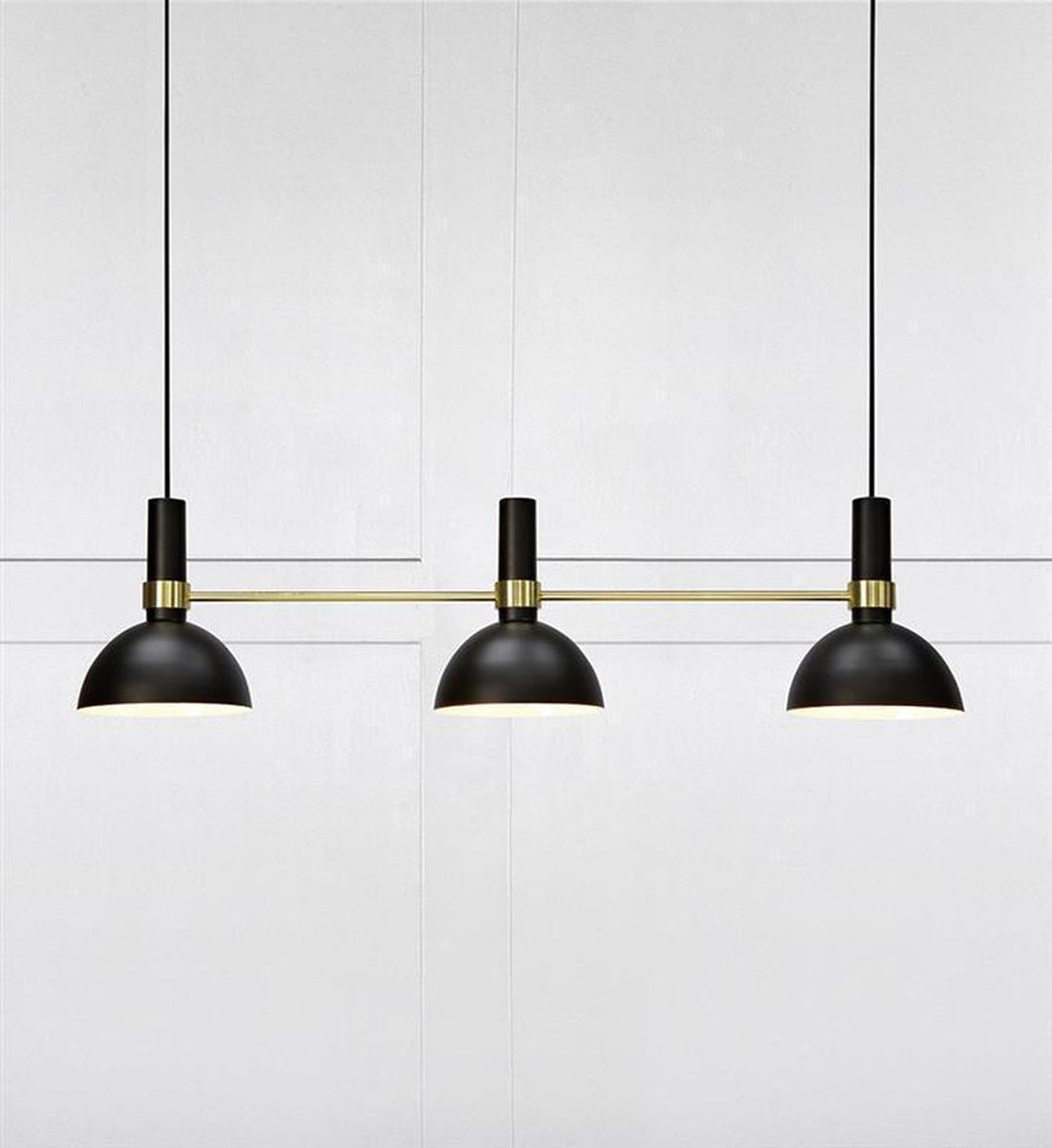 Larry takpendel - Svart/Børstet messing - Svart / Messing-Takpendler-Marksløjd-Svart / Messing-Mrk-106971-Lightup.no