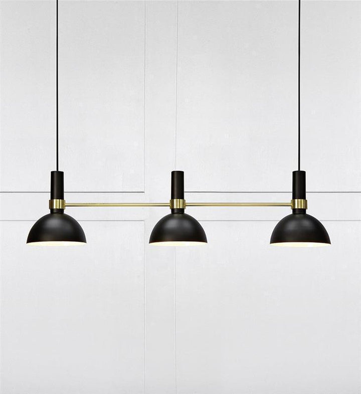 Larry takpendel - Svart/Børstet messing - Svart / Messing-Takpendler-Marksløjd-Svart / Messing-Mrk-106971-Lightup.no