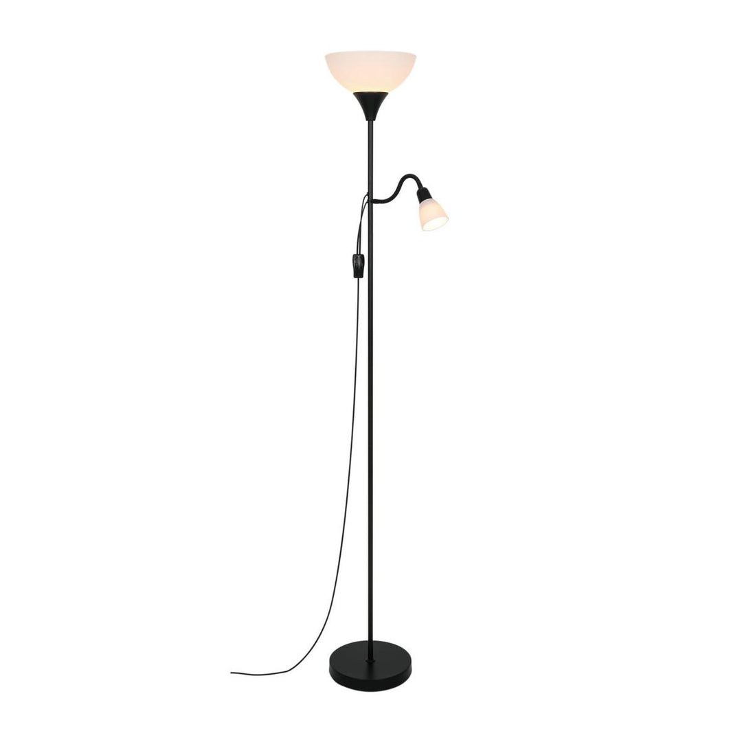 Lauria gulvlampe-Gulvlamper-Nordlux-Svart / Hvit-2512554003-Lightup.no
