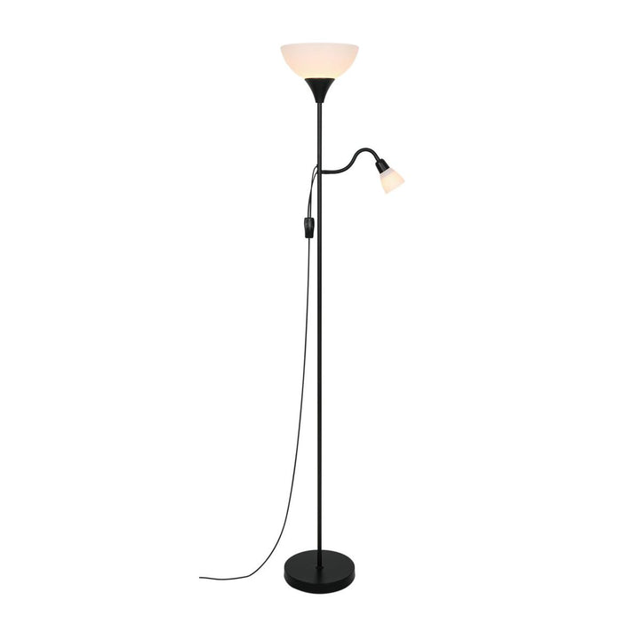 Lauria gulvlampe-Gulvlamper-Nordlux-Svart / Hvit-2512554003-Lightup.no