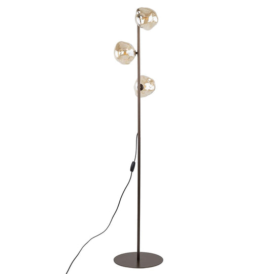 Lava gulvlampe 3-lys-Gulvlamper-TK Lighting-Brun-TK-16150-Lightup.no