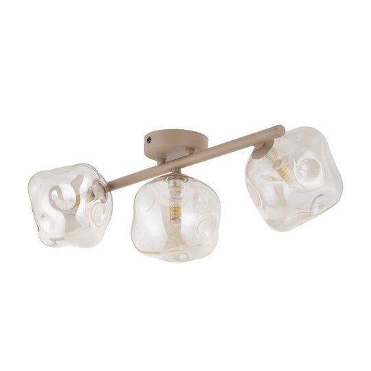 Lava taklampe 3-lys-Taklamper-TK Lighting-Beige-TK-11105-Lightup.no