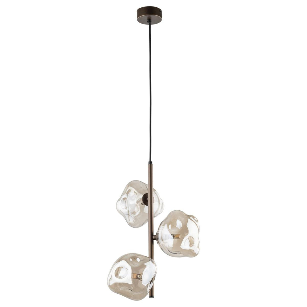Lava takpendel 3-lys-Takpendler-TK Lighting-Brun-TK-11036-Lightup.no