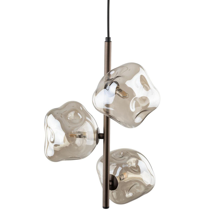 Lava takpendel 3-lys-Takpendler-TK Lighting-Brun-TK-11036-Lightup.no