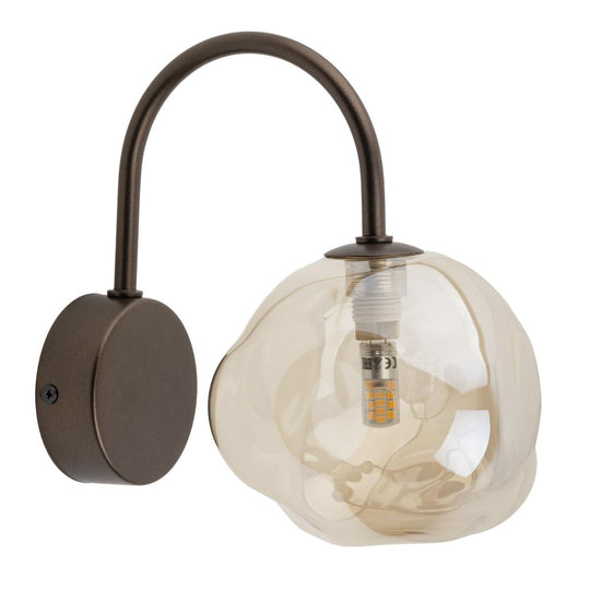 Lava vegglampe-Vegglamper-TK Lighting-Brun-TK-11024-Lightup.no