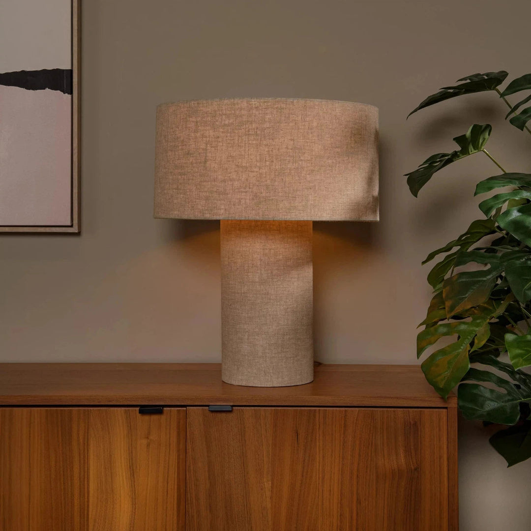 Leeroy bordlampe 52 cm-Bordlamper-Lucide-Taupe-LC03548/52/41-Lightup.no