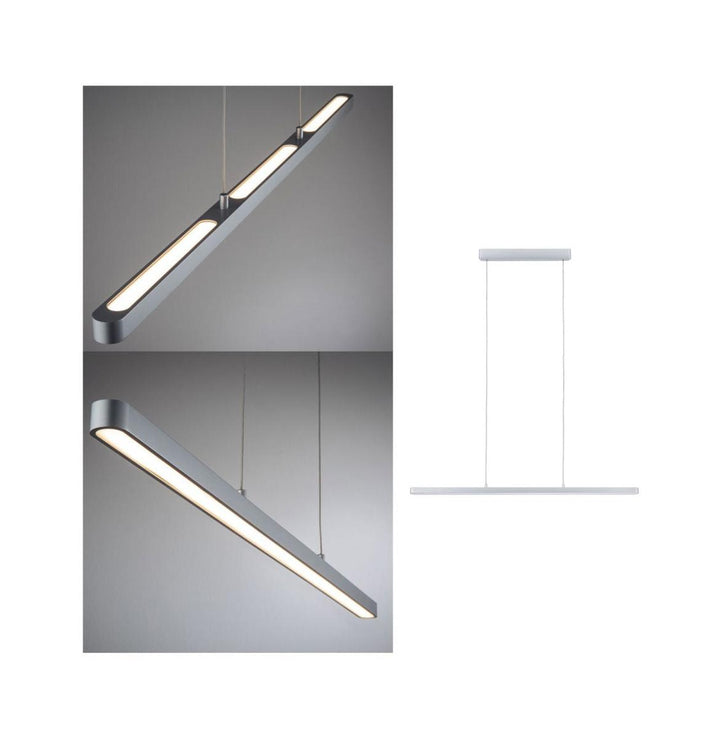 Lento takpendel 100 cm 42W 2700 Kelvin - Dimbar-Takpendler-Paulmann-Hvit-Pl-79901-Lightup.no