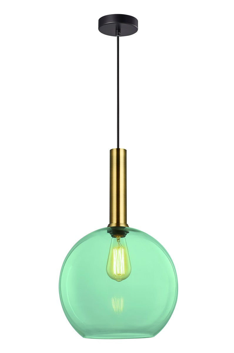 Less rondell takpendel 1 lys - Large-Takpendler-NorDesign-Svart / Klar-691150500+371303005+361303013-Lightup.no