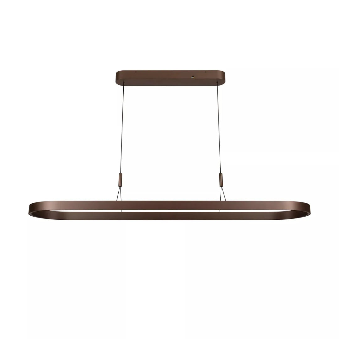 Liane takpendel 150 cm 2 x 40W 2700/3300/4000 kelvin - Dimbar-Takpendler-Lucide-Rust Brun-LC46404/99/97-Lightup.no