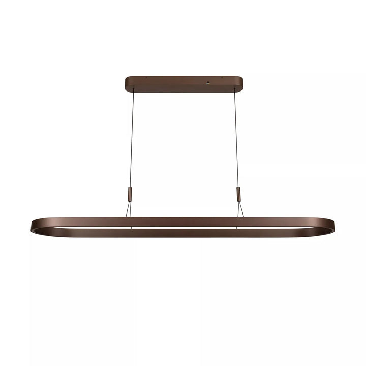 Liane takpendel 150 cm 2 x 40W 2700/3300/4000 kelvin - Dimbar-Takpendler-Lucide-Rust Brun-LC46404/99/97-Lightup.no