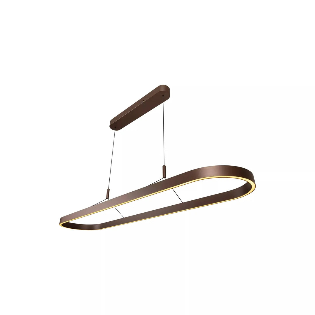 Liane takpendel 150 cm 2 x 40W 2700/3300/4000 kelvin - Dimbar-Takpendler-Lucide-Rust Brun-LC46404/99/97-Lightup.no