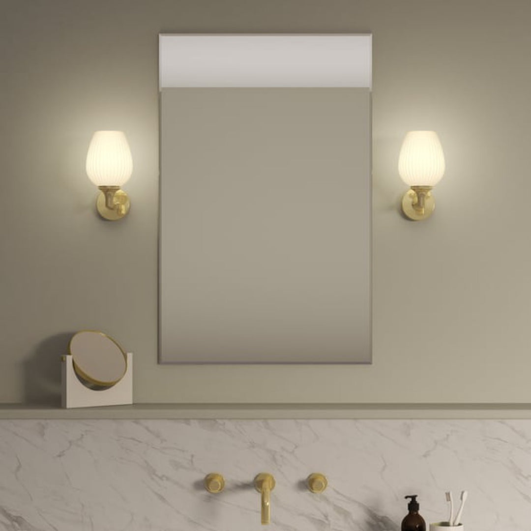 Liberty vegglampe for baderom IP44-Baderomsbelysning vegglamper-Astro Lighting-Messing-asg__1485002-Lightup.no