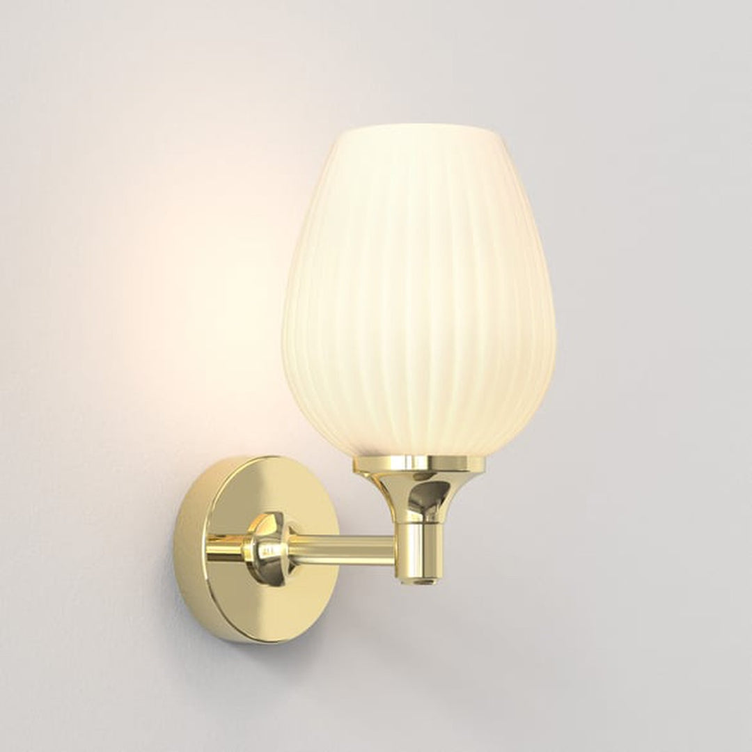 Liberty vegglampe for baderom IP44-Baderomsbelysning vegglamper-Astro Lighting-Messing-asg__1485002-Lightup.no