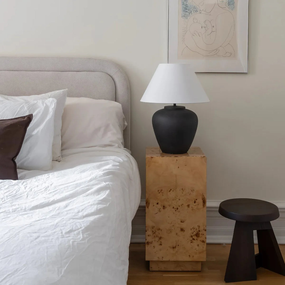 Lilly bordlampe 58 cm-Bordlamper-Pr home of Scandinavia Ab-Antrasitt / Hvit-prh-4603703-L002-Lightup.no