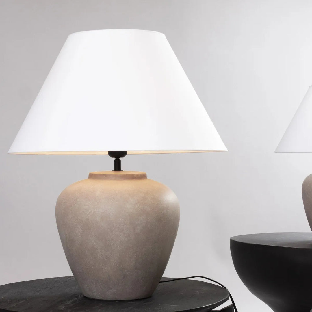 Lilly bordlampe 58 cm-Bordlamper-Pr home of Scandinavia Ab-Antrasitt / Hvit-prh-4603703-L002-Lightup.no