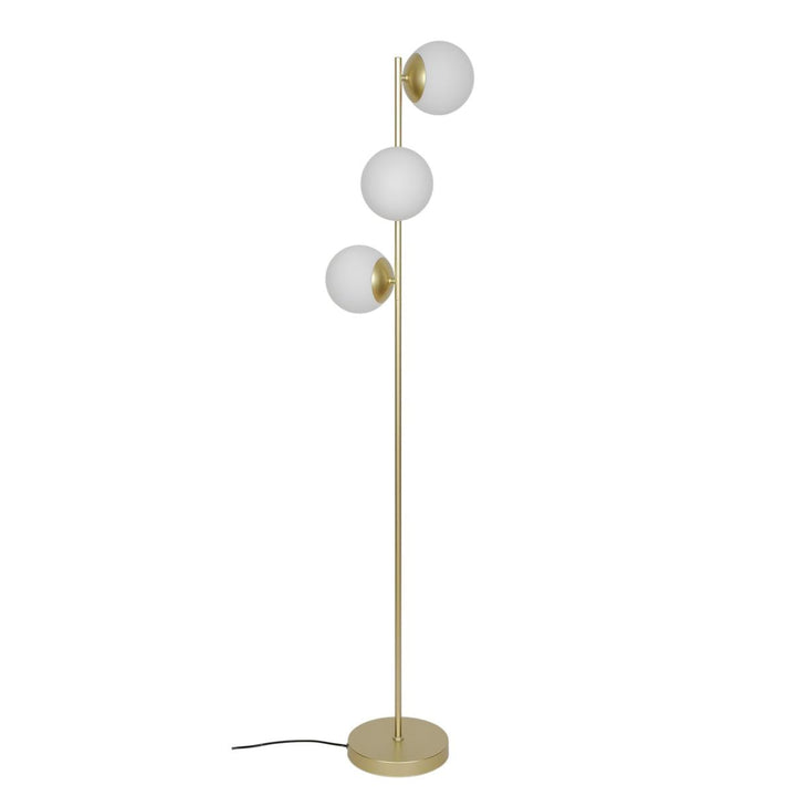 Lilly gulvlampe-Gulvlamper-Nordlux-Svart / Opal-48613003-Lightup.no