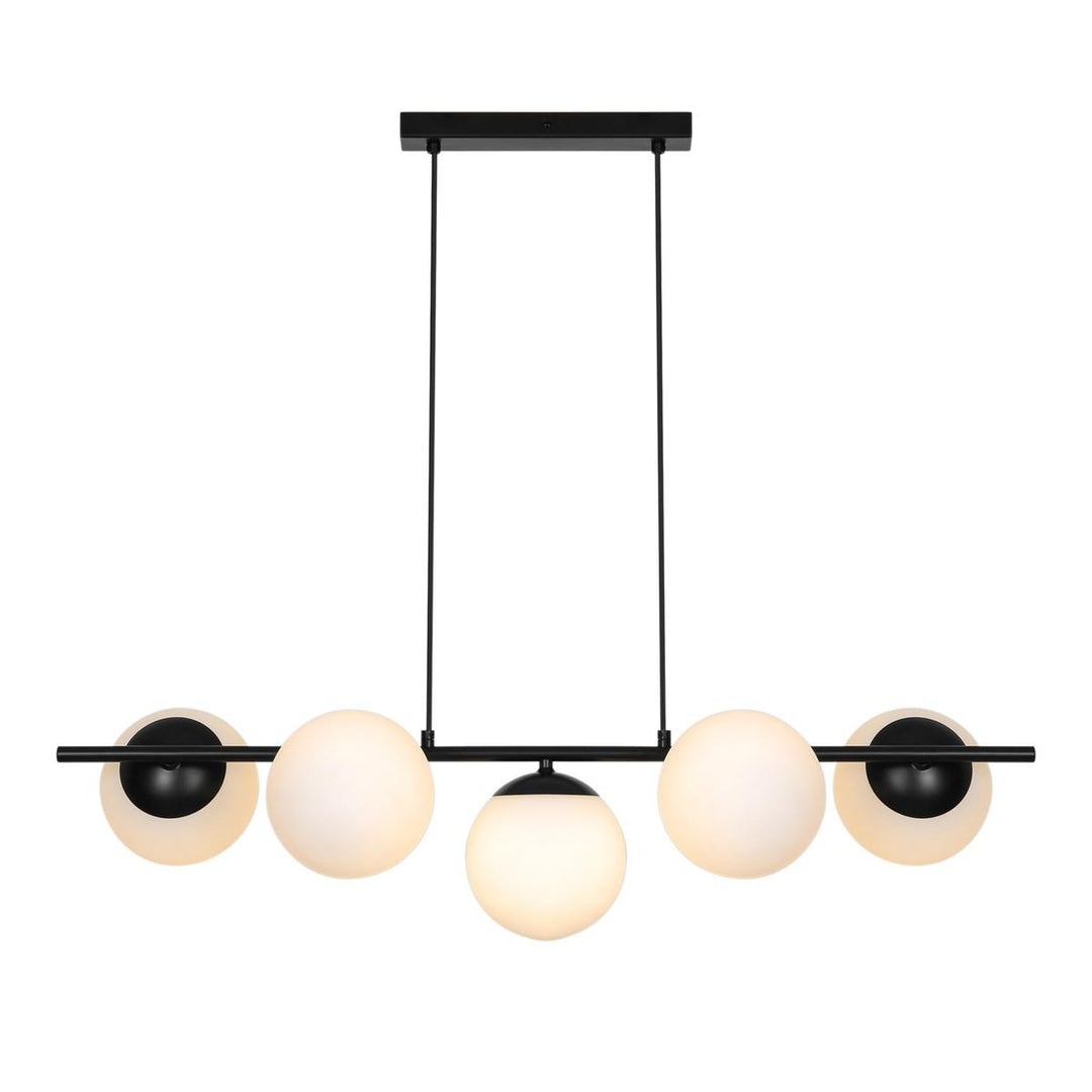 Lilly takpendel 5-lys-Takpendler-Nordlux-Svart-2612623003-Lightup.no