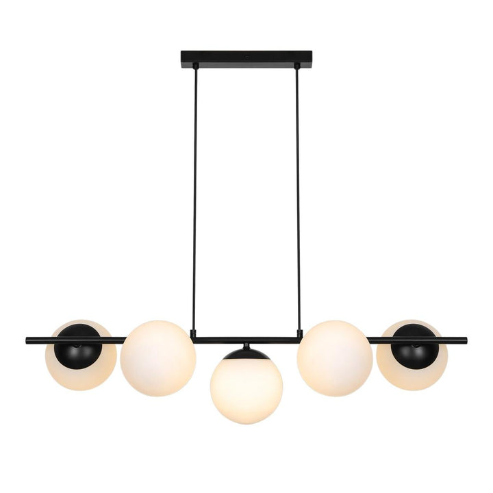 Lilly takpendel 5-lys-Takpendler-Nordlux-Svart-2612623003-Lightup.no