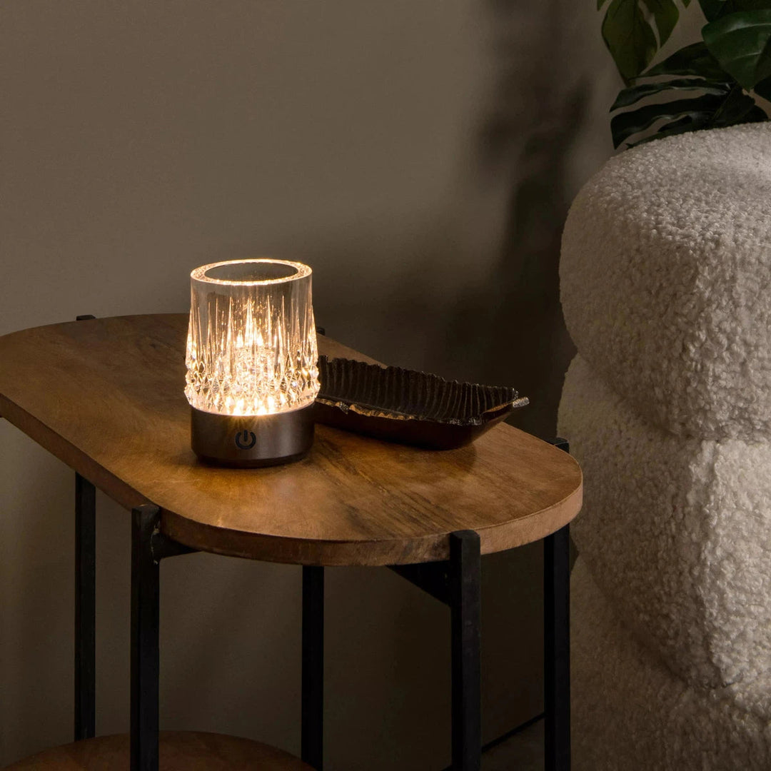 Lily oppladbar bordlampe 3W 2700/3000 Kelvin 3-pakning - Dimbar-Bordlamper-Lucide-Gullfarget-LC46520/03/02-Lightup.no