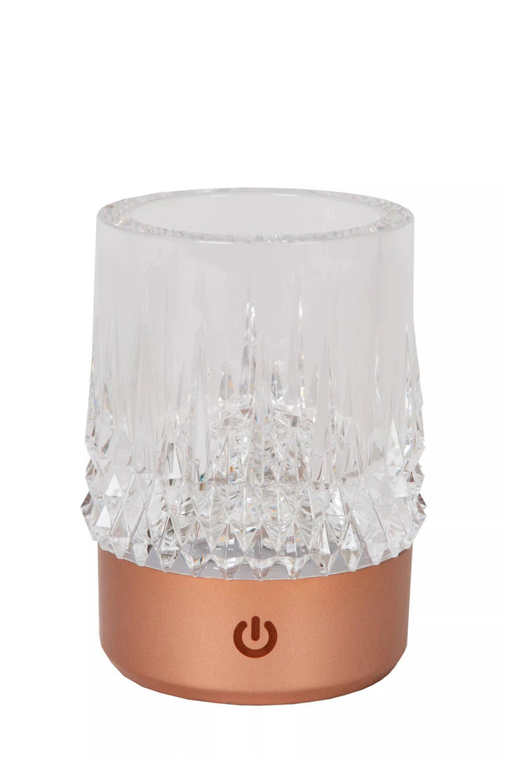 Lily oppladbar bordlampe 3W 2700/3000 Kelvin 3-pakning - Dimbar-Bordlamper-Lucide-Gullfarget-LC46520/03/02-Lightup.no