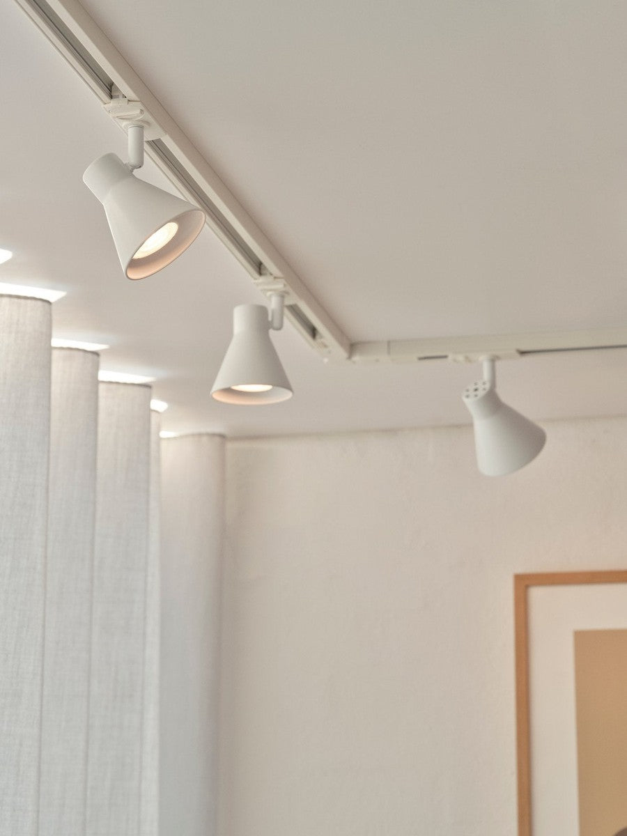 Link Eik 1 meter skinne med 3 spotter-Link spotskinne-Nordlux-Svart-2510399903-Lightup.no