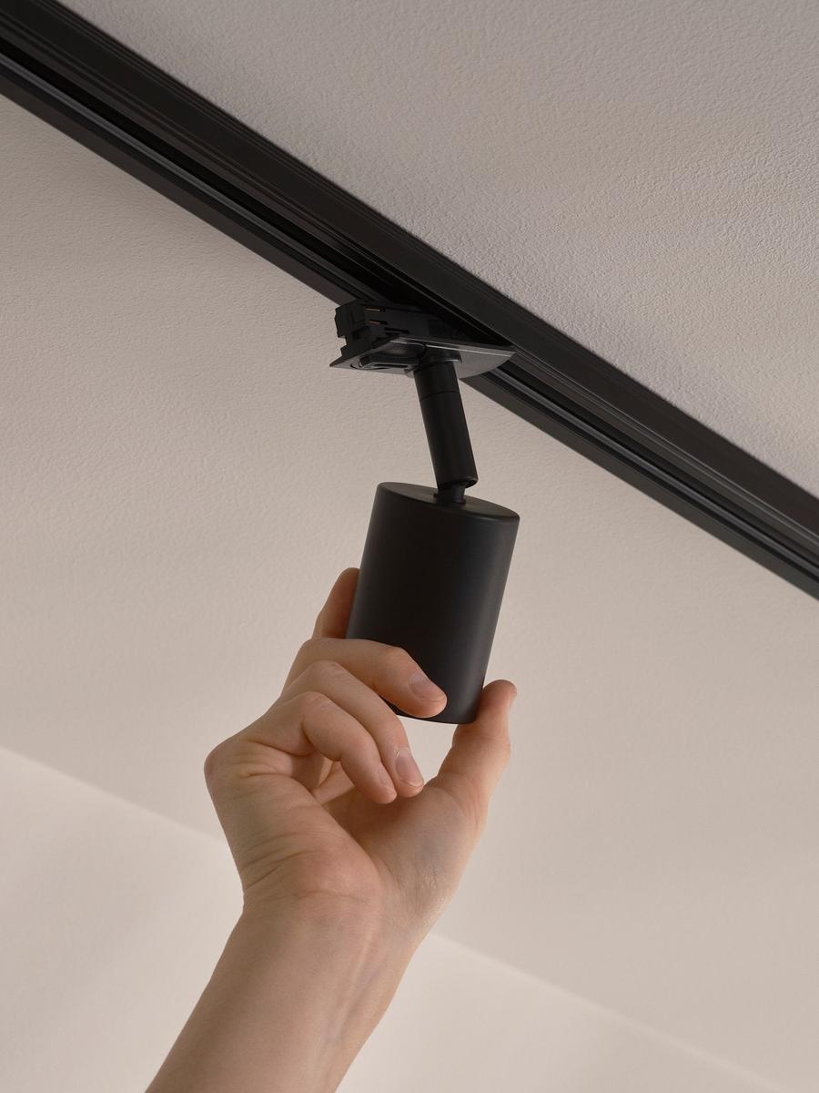 Link Explore spot til skinne kort versjon-Link spotskinne-Nordlux-Svart-2610189903-Lightup.no