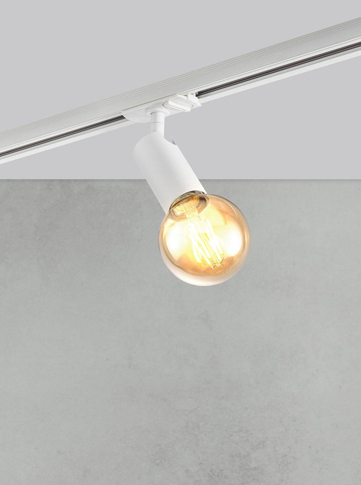 Link Open 1,8 meter spottskinne med 4 spotter-Link spotskinne-Nordlux-Svart-2110589903+2110619903-Lightup.no