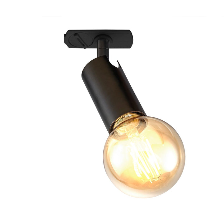 Link Open 1,8 meter spottskinne med 4 spotter-Link spotskinne-Nordlux-Svart-2110589903+2110619903-Lightup.no
