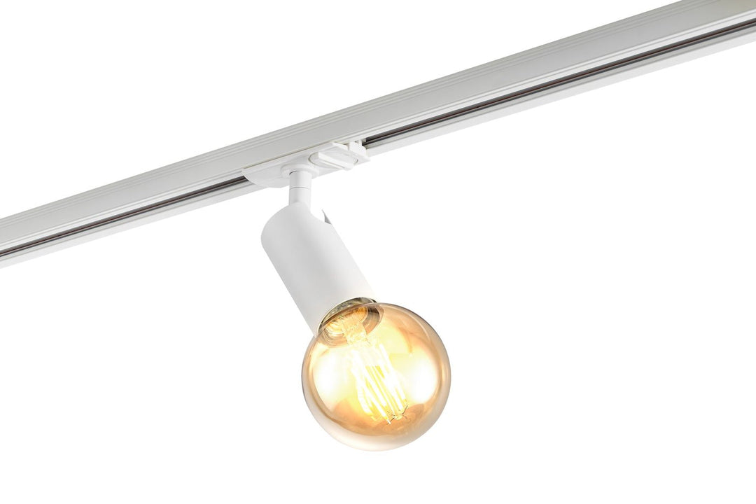 Link Open 1,8 meter spottskinne med 4 spotter-Link spotskinne-Nordlux-Svart-2110589903+2110619903-Lightup.no