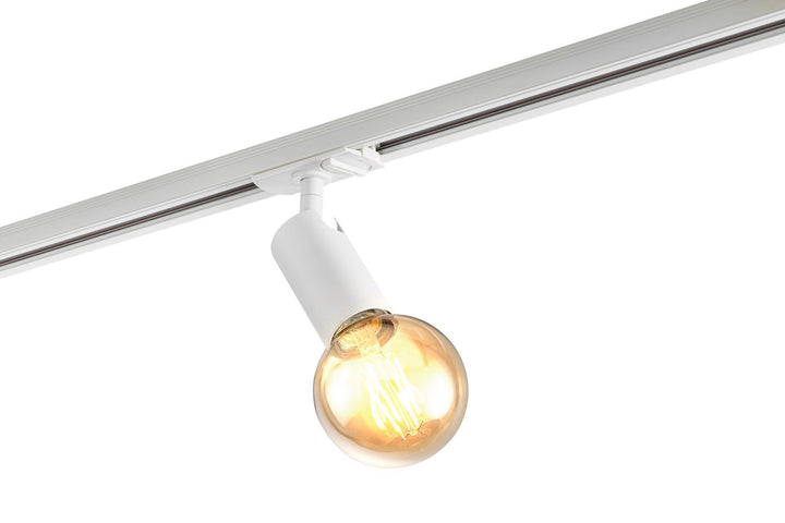 Link Open 1,8 meter spottskinne med 4 spotter-Link spotskinne-Nordlux-Svart-2110589903+2110619903-Lightup.no