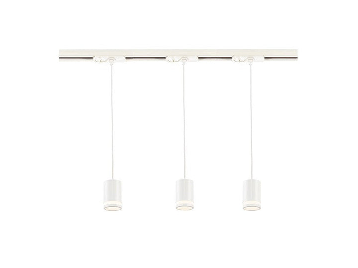 Link Rondie 1 meter spottskinne med 3 pendler-Link spotskinne-Nordlux-Svart-79079903+2110649903-Lightup.no