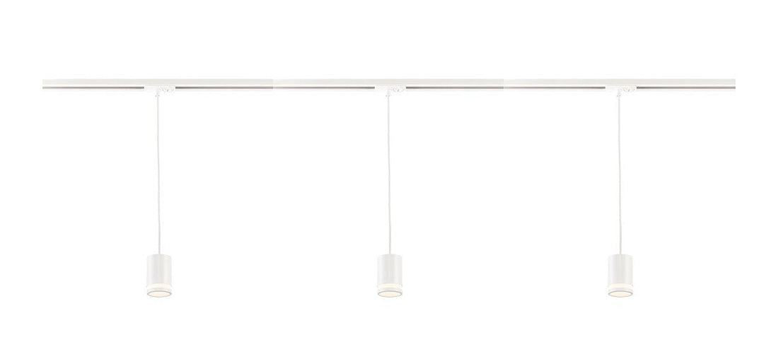 Link Rondie 1,8 meter spottskinne med 3 pendler-Link spotskinne-Nordlux-Svart-2110589903+2110649903-Lightup.no