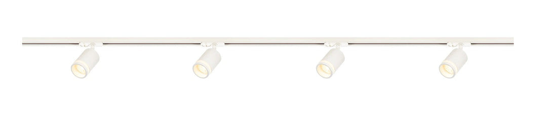 Link Rondie 1,8 meter spottskinne med 4 spotter-Link spotskinne-Nordlux-Hvit-2110589901+2110639901-Lightup.no