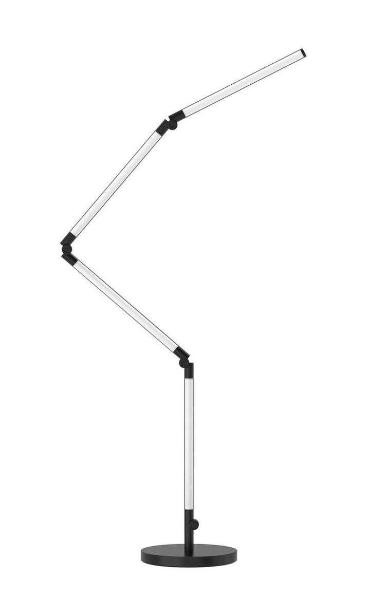 Linq smart flesibel gulv/vegglampe 24W m/fjernkontroll og appstyring-Gulvlamper-NorDesign-Svart-370324105-Lightup.no