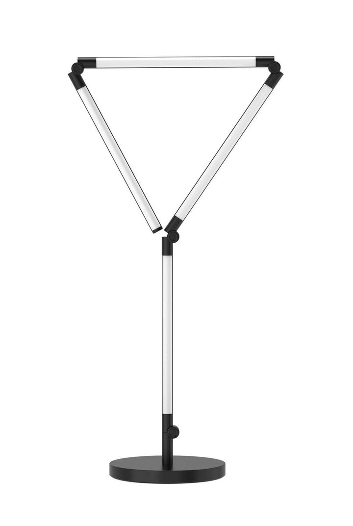 Linq smart flesibel gulv/vegglampe 24W m/fjernkontroll og appstyring-Gulvlamper-NorDesign-Svart-370324105-Lightup.no
