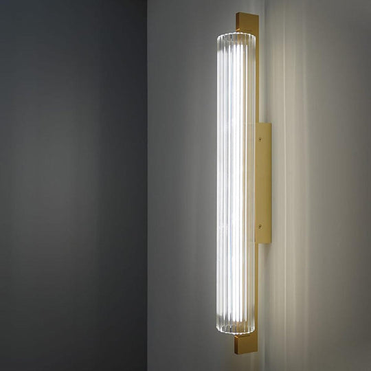 Lirra vegglampe 70 cm 2700/3000 Kelvin 12W - Dimbar-Vegglampe-Antidark-Messing-2-133-01-4-Lightup.no
