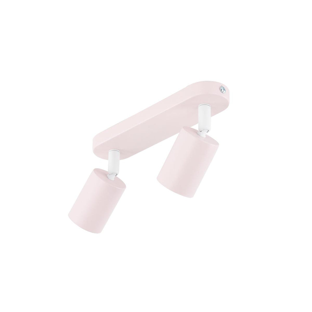 Livia dobbel takspot-Taklamper-TK Lighting-Rosa-TK-10233-Lightup.no