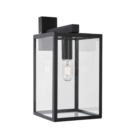 Lofoten vegg/arm 1949 ned vegglampe-Utebelysning vegg klassisk-Norlys-Svart-3104161-Lightup.no