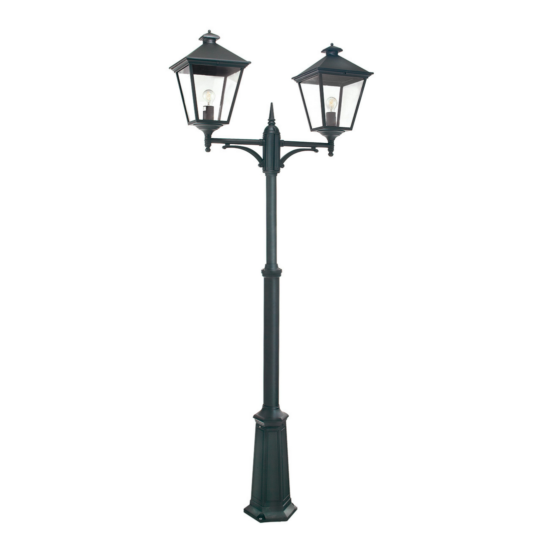 London 492 BIG stolpe-Utebelysning stolpe-Norlys-Svart-3101716-Lightup.no