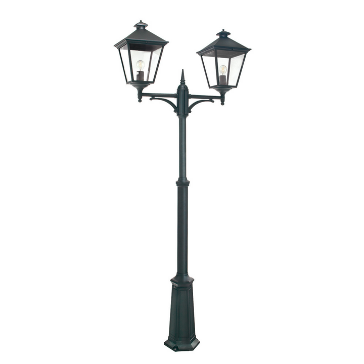 London 492 BIG stolpe-Utebelysning stolpe-Norlys-Svart-3101716-Lightup.no