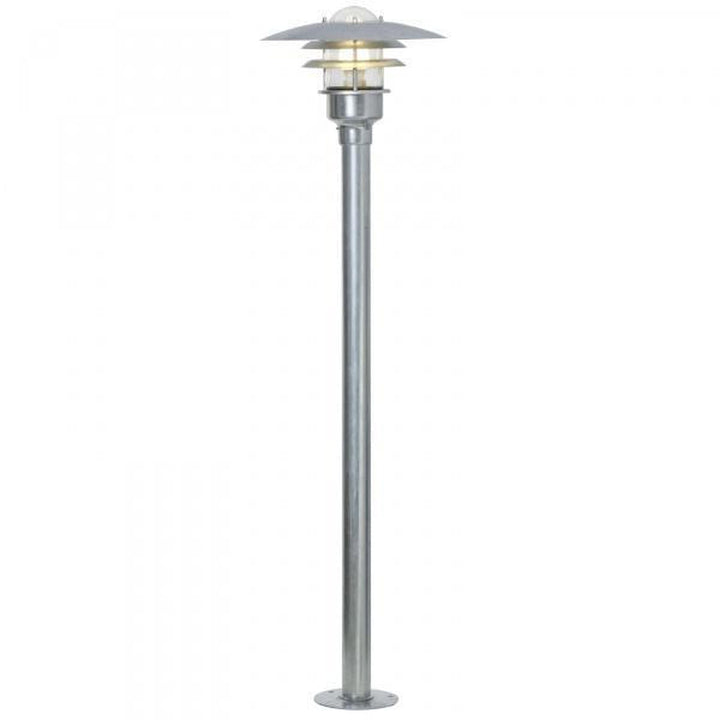 Lønstrup hagelampe-Utebelysning stolpe-Nordlux-Svart-71428003-Lightup.no