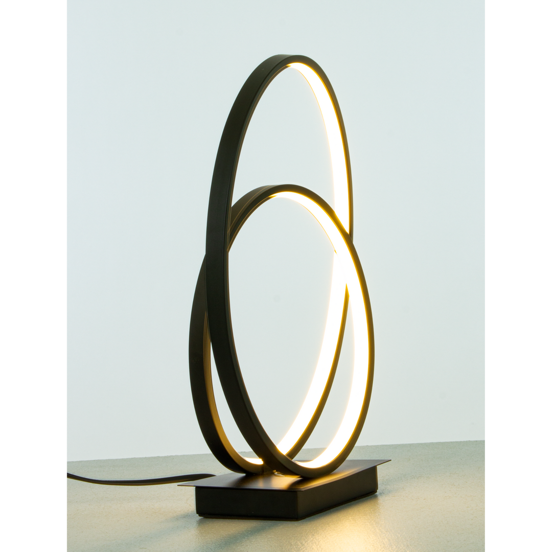 Loop bordlampe - Svart-Bordlamper-Aneta Lighting-18800-15-Lightup.no