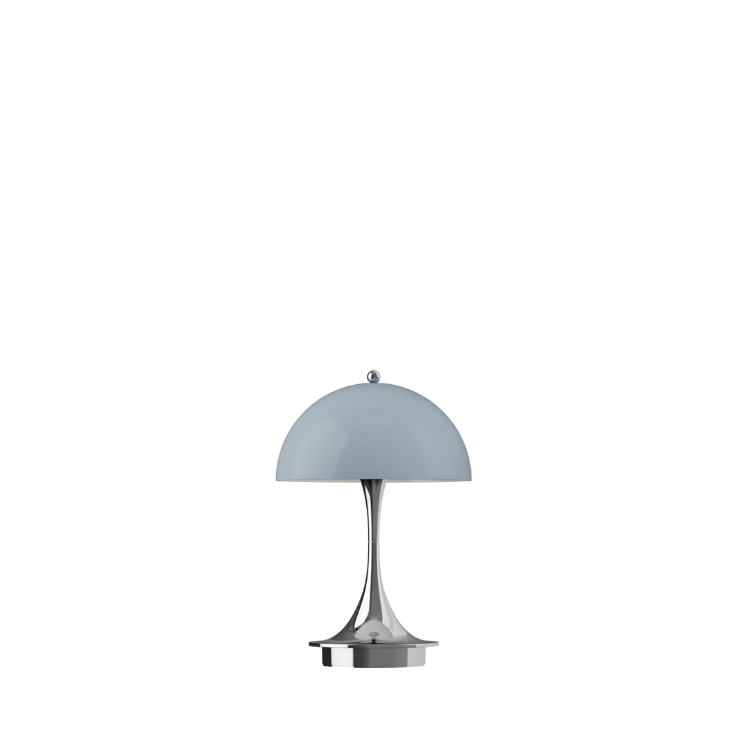 Louis Poulsen 160 oppladbar portabel bordlampe original 2,5W - IP44-Bordlamper-Louis Poulsen-Blå / Grå / Krom-LP__5744171449-Lightup.no