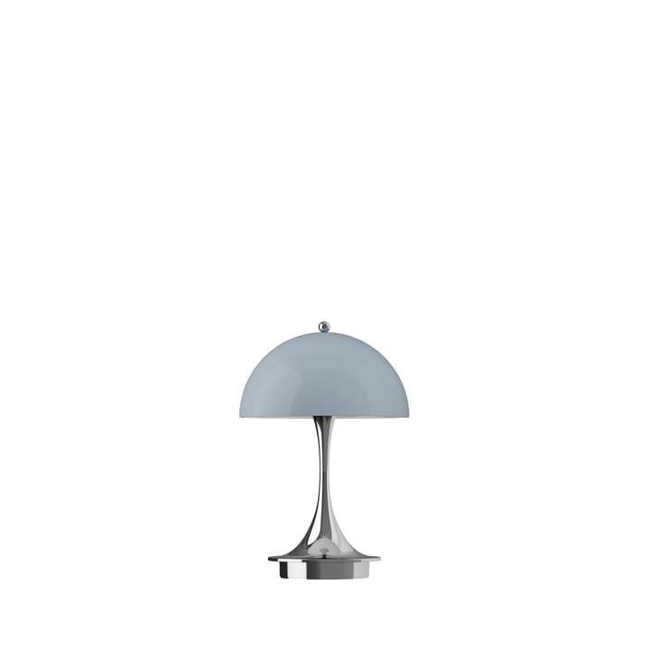 Louis Poulsen 160 oppladbar portabel bordlampe original 2,5W - IP44-Bordlamper-Louis Poulsen-Blå / Grå / Krom-LP__5744171449-Lightup.no